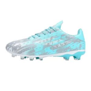 Light blue 2217 low-top soccer cleats with FG outsole - STUWEKI